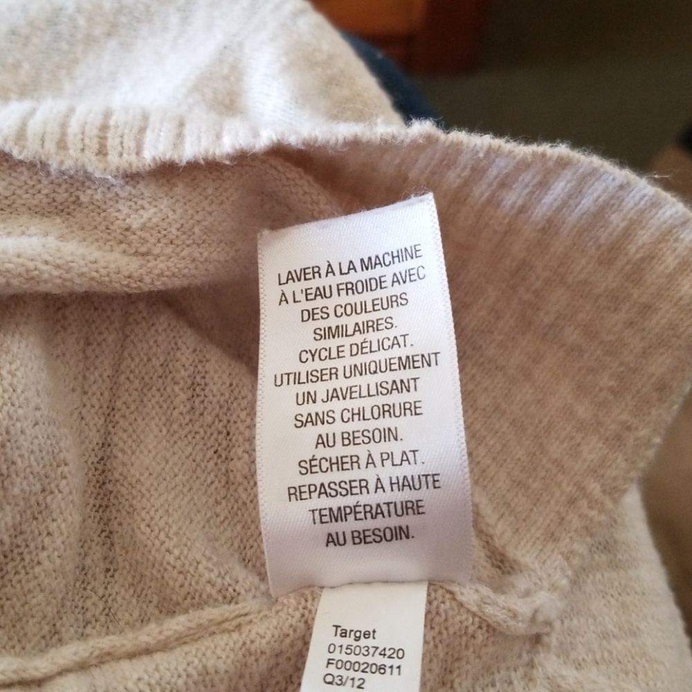 Mossimo Long Sleeves  Top - Picture 7 of 8